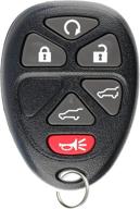 🔑 enhanced keylessoption remote control car key fob replacement for ouc60270, 15913427 logo