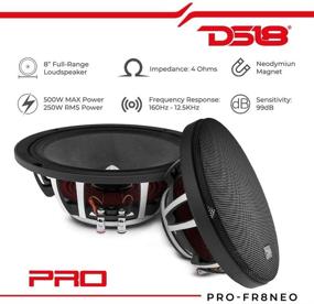 img 3 attached to DS18 PRO FR8NEO Loudspeaker Full Range Neodymium