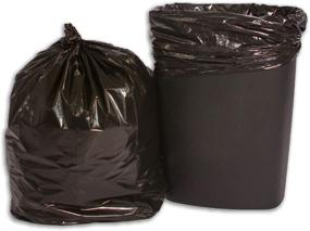 img 4 attached to 🗑️ Resilia BTG-32 Heavy Duty Plastic Trash Bags - Garbage Can Liners for Kitchen and Home Use - Cleaning Supplies - Black - 10 Gallon - 24x32 Inches - 250 Bag Bundle