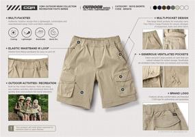 img 2 attached to CQR Adventure Camping Stretch Bottoms Outdoor Recreation and Outdoor Clothing