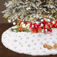 christmas sequin silver snowflakes decorations seasonal decor logo