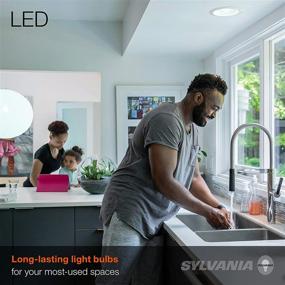 img 1 attached to Brilliantly Efficient SYLVANIA 79736 Household Light Bulbs: Illuminate your Home with Ease!