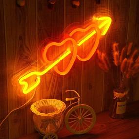 img 2 attached to 15.9ft Neon Heart Light Sign Wall Decor LED Neon Light for Home Decoration Bedroom Lounge Office Wedding Christmas Valentine’s Day Party - Powered by USB