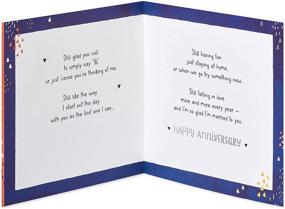 img 3 attached to 💌 American Greetings Wedding Anniversary Greeting Card for Husband