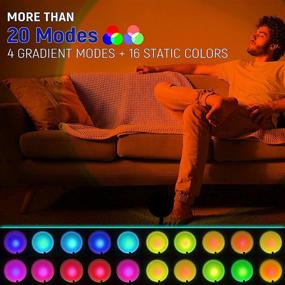 img 1 attached to 🌅 Sunset Lamp: 16 Color Projection with Remote, 360° Rotation, Ideal for Photography, Vlogs, Romantic Gifts, TikTok & Bedroom Decor