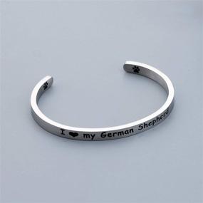img 2 attached to WUSUANED German Shepherd Bracelet Animal