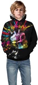 img 2 attached to CYUURO Novelty Hoodies Sweatshirts Pullover