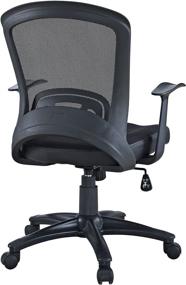 img 1 attached to 🪑 Enhance Comfort and Productivity with the Leo Task Black Mesh Office Chair