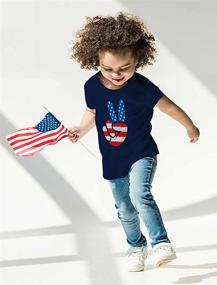 img 2 attached to 👕 Tstars American Peace Toddler T Shirt: Stylish Boys' Clothing in Tops, Tees & Shirts