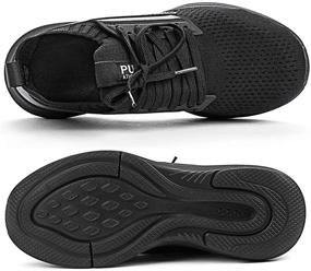 img 1 attached to 👟 Женские кроссовки на память с Memory Foam - удобные теннисные кроссовки с дышащей сеткой