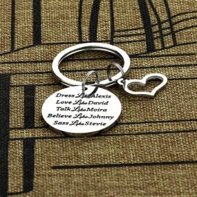 img 1 attached to ❤️ Charming Kivosliviz Dress Like Love Keychain: A Stylish Accessory for Love Enthusiasts