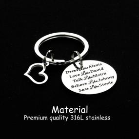 img 3 attached to ❤️ Charming Kivosliviz Dress Like Love Keychain: A Stylish Accessory for Love Enthusiasts