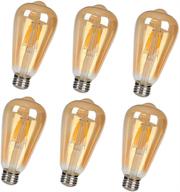 💡 vintage filament equivalent decorative light bulb (non-dimmable) логотип