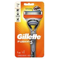 🪒 gillette fusion5 men’s razor: superior handle with 1 blade refill logo