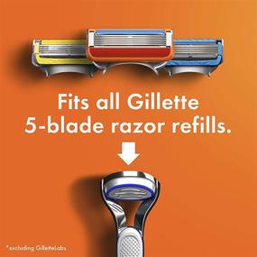 img 2 attached to 🪒 Gillette Fusion5 Men’s Razor: Superior Handle with 1 Blade Refill