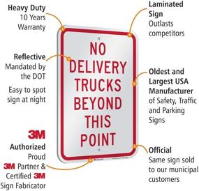 img 1 attached to Enhanced Delivery Safety with SmartSign Engineer Reflective Aluminum