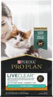 purina pro plan liveclear корм для котят и шампунь для кошек с пробиотиками, снижающими аллергены логотип