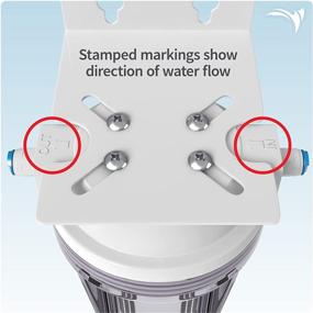 img 1 attached to 🏠 10 Inch Canister Housing Tubing: Efficient Solution for Single Filter Applications