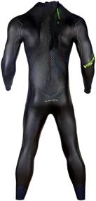 img 2 attached to SUMARPO N-Joy Men's Full Body Triathlon Wetsuit - Yamamoto SCS Neoprene Dry Suits for Ironman & Open Water Swimming