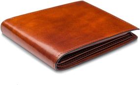 img 2 attached to Bosca Leather Collection Cognac Continental Wallet