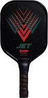 🏓 franklin sports pickleball paddle - aluminum racket - jet red - usapa approved логотип