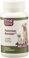 🐾 petalive pancreas booster - natural herbal supplement for pancreatic health and digestive functioning in cats and dogs - enhances healthy insulin production logo