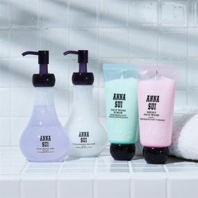 img 1 attached to 🌸 ANNA SUI Cleansing Water: Purify, Hydrate, and Melt Makeup with Botanical Extract - 6.7 Fl Oz