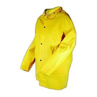 🌧️ magid rain master pvc supported 14 mil. rain jacket - size medium, yellow - xl logo