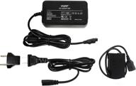 📸 enhance your nikon camera performance with hqrp ac power adapter kit for d3100, d3200, d3300, d3400, d3500, d5100, d5200, d5300, d5500 & coolpix p7000, p7100, p7700: ep-5a, en-el14 compatible logo