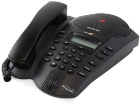 img 3 attached to Улучшенная коммуникация: Polycom Soundpoint Pro SE-220 2-линейный конференц-звонок с функцией Caller ID и LCD-дисплеем - идеально подходит для эффективных конференц-звонков со скоростным набором номера и функцией отключения звука.