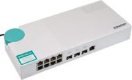 🔌 qnap qsw-308-1c 10gbe коммутатор с 3 портами 10g sfp+ и 8 портами gigabit unmanaged switch - эффективное сетевое решение. логотип
