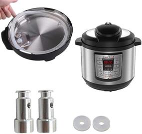 img 3 attached to 🔧 Rubber Gasket and Universal Replacement Floater Sealer for XL, IP-DUO60, IP-LUX60, IP-DUO50, IP-LUX50 Power Pressure Cookers: 5 & 6 Quart