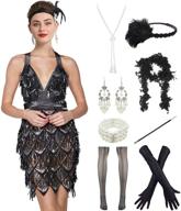 👗 flapper dresses with sequin-beaded tassels - women's clothing accessories logo