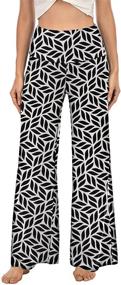 img 3 attached to 👖 Arolina Womens Stretchy Palazzo Lounge Pants for Women's Lingerie, Sleepwear, and Loungewear