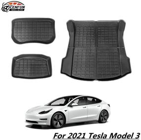 img 4 attached to CENFUN Tesla Model Weather Storage