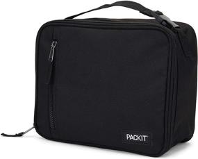 img 4 attached to 🥪 PackIt Freezable Classic Lunch Box in Stylish Black: A Perfect Food Storage Solution