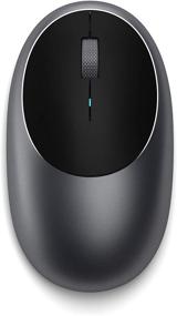 img 4 attached to 🖱️ Satechi Aluminum M1 Bluetooth Wireless Mouse with Rechargeable Type-C Port - Compatible with Mac Mini, iMac Pro/iMac, MacBook Pro/Air, 2020/2018 iPad Pro, 2012 & Newer Mac Devices - Space Gray