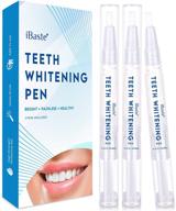 🦷 teeth whitening pen set - 3 pens - powerful & gentle whitening - ideal for tooth sensitivity - 35% carbamide peroxide, zero sensitivity, convenient for travel, organic mint extract logo
