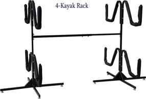 img 2 attached to 🚣 Versatile Free-standing Indoor/Outdoor Kayak Storage Rack: Insight- Kayak Storage Solution