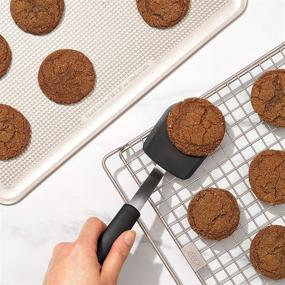 img 1 attached to 🍪 Scoop & Sauté with Ease: OXO Good Grips Silicone Cookie Spatula