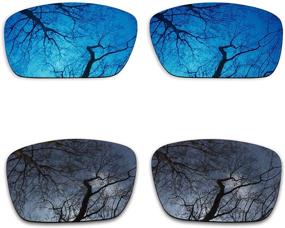 img 4 attached to 🕶️ Polarized Replacement Oakley Black Midnight: Enhance Your Vision with Style