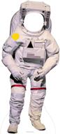 sc2110 astronaut standin cardboard standup logo