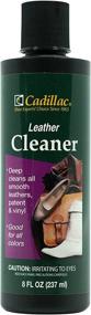 img 4 attached to 🧽 Cadillac Leather Cleaner: Versatile Solution for Shoes, Boots, Handbags, Car Upholstery, Furniture - Eliminates Dirt, Grime, Salt and More from Finished Leathers