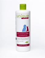 206 pet odor and stain eliminator by unique natural products logo