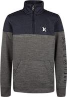 hurley little pullover sweatshirt heather boys' clothing ~ fashion hoodies & sweatshirts logo