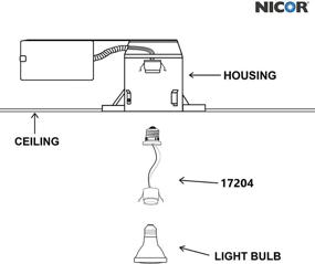 img 1 attached to NICOR Lighting Medium Adapter 17204