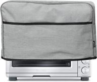 🔒 protect your 6 slice toaster oven: dust cover with storage pockets for small appliances логотип