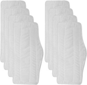 img 4 attached to 🧽 FFsign 8 Pack Steam Mop Pads - Compatible with Shark Light and Easy Steam Mop Cleaners - Microfiber Cleaning Steamer Pads - Washable & Reusable - S3101 S3101n2 S3250 S3251 SK460 SK410 SK435CO SK140 SK141