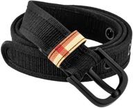 samtree single grommet canvas unisex men's accessories and belts logo