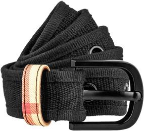 img 2 attached to Samtree Single Grommet Canvas Unisex Men's Accessories and Belts